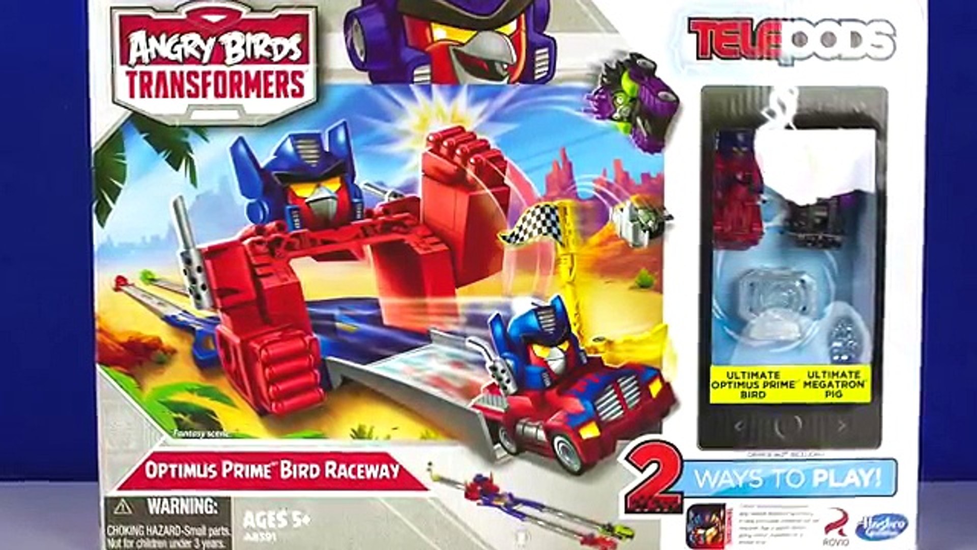 angry birds transformers telepods optimus prime