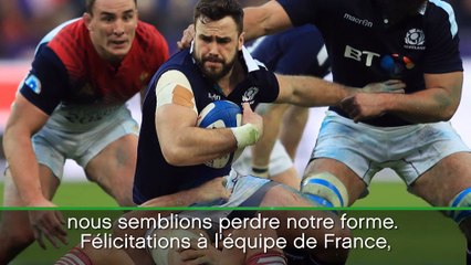 Ecosse - Cotter: "Nous étions si près"