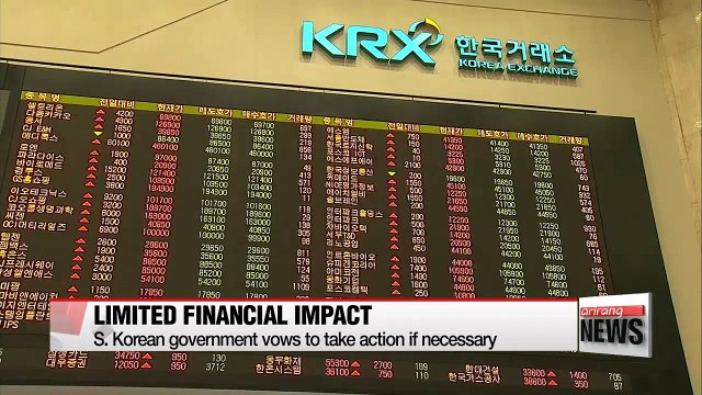 S. Korean government vows to take swift action in case of market volatility