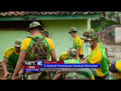 Live Report Proses Pencarian Korban Banjir Bandang Garut - NET12