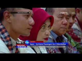 Breaking News - Pasangan Agus - Sylviana Mendaftar ke KPU