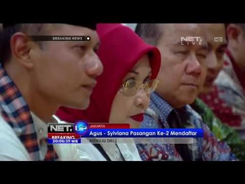 Breaking News - Pasangan Agus - Sylviana Mendaftar ke KPU