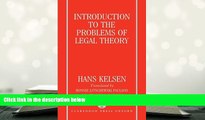 Kindle eBooks  Introduction to the Problems of Legal Theory: A Translation of the First Edition of
