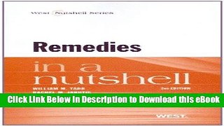 [Read Book] Remedies in a Nutshell Kindle