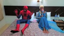 Frozen Elsa vs Joker! Oreo PRANK! w: Spiderman, Maleficent, Pink Spidergirl! Funny Superheroes