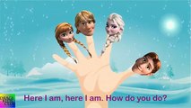 The Finger Family Frozen Songs | Nursery Rhymes For Children | Frozen Daddy Finger Cartoon