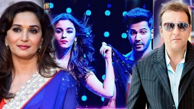 Madhuri Dixit And Sanjay Dutt REACT On TAMMA TAMMA AGAIN | Tamma Tamma Again Song Launch