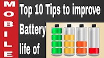 Top 10 Tips To Improve Battery life of your Android Smartphone