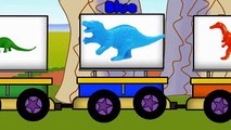 Dinosaur Toys Color show for Learning Colors for Children Kids Toddlers | Trains for Kids