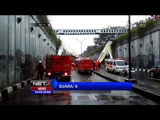 Jembatan Penyebrangan Orang di Pasar Minggu Roboh - NET16