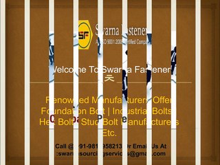 Industrial Washers Manufacturers