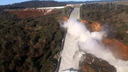 Rischio esondazione per la più grande diga degli Usa