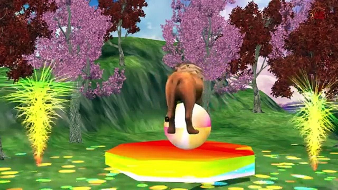 Лошадь ,овца и Коза 3D анимация детские стишки стишки для коллекции