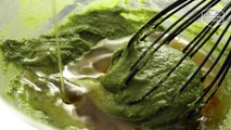 (목소리 설명) 녹차 티그레 만들기  - Baked matcha green tea doughnut Recipe  - 抹茶ドーナツ  - 茶甜甜圈 -Cookingtree쿠킹트리-_G8vaiFPRYk
