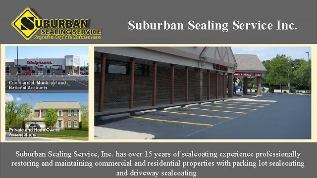 Parking Lot Sealcoating | Suburban Sealing