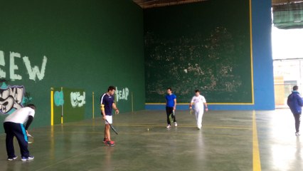 Frontenis honor 1ª partida Alcalá vs Rivas set 2