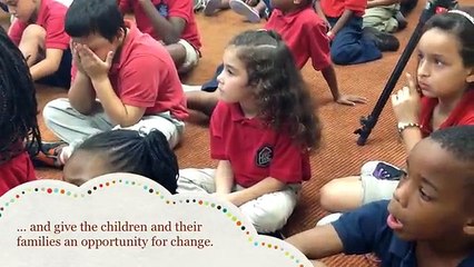 Victoria Osteen Reading to Children at His House Childrens Home