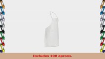 DuPont Tyvek Apron White One Size Fits All  Includes 100 aprons 155e8b83