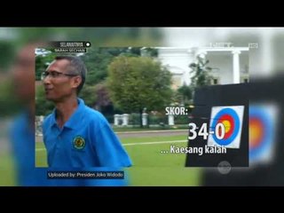 Jokowi Unjuk Gigi Keahlian Memanah - NET 12