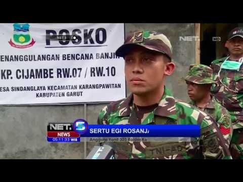 Jembatan Hanyut Terbawa Banjir Bandang Garut - NET5