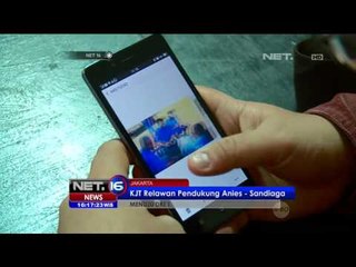 Relawan Cagub dan Cawagub Bermunculan - NET16