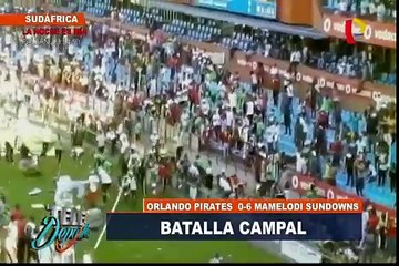 Hinchas de Orlando Pirates se enojan con su equipo tras derrota