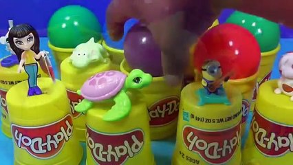 PlayDoh ABCs - Play Doh Balls Kinder Surprise Eggs - Play Doh Unboxing Toy Balls new For Kid