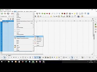 52 Ders-LibreOffice Calc hücre renklendirme - koşullu biçimlendirme