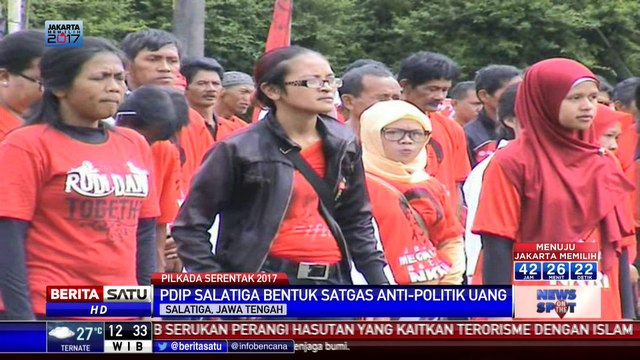PDIP Salatiga Bentuk Satgas Anti Politik Uang