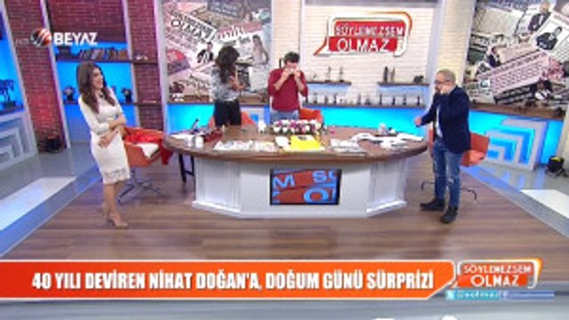 Doğum Günü Sürprizi Nihat Doğan'ı Hüngür Hüngür Ağlattı