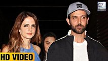 Hrithik Roshan And Sussanne SPOTTED At  Dinner Date Before Valentine's Day