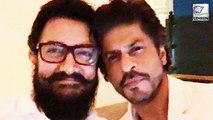 Shah Rukh Khan & Aamir's First Selfie Together