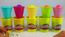 Play Doh Tienda de helados y Jugar a la Masa de la Torta de Videos de Compilación de la lista de Reproducción