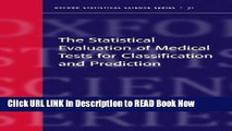 Download The Statistical Evaluation of Medical Tests for Classification and Prediction (Oxford