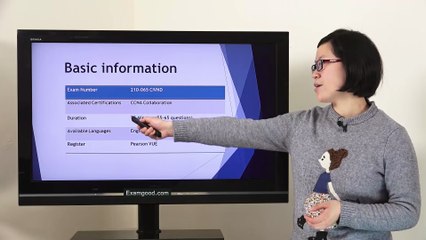ExamGood Cisco CCNA Collaboration 210-065 Exam Questions