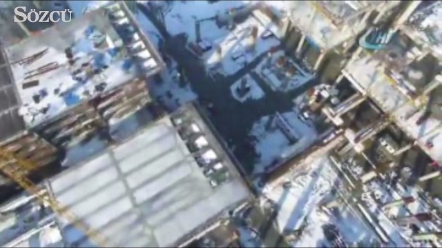 3. Havalimanında çalışmalar kar kış demeden sürüyor