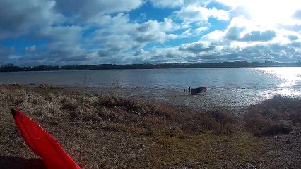 KiteFoil - Lac de maine Anegrs - 24/02/2017