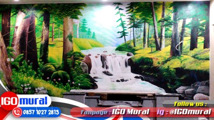 Mural Cafe Bandung | Gambar Dinding Cafe | WA +62 857 1027 2813