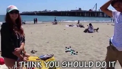 Kissing Prank  Beach Pranks  Best Funny Kissing Pranks 2017