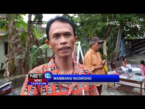 Peringati Hari Batik Nasional, Warga Lukis Mural Batik Dinding Rumah - NET12