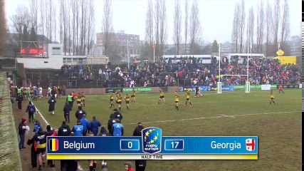 REPLAY BELGIUM / GEORGIA - RUGBY EUROPE CHAMPIONSHIP 2017