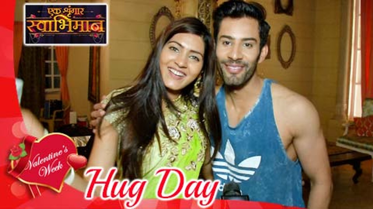 Kunal & Meghna HUG Each Other On Hug Day  Valentine's Week Special  Ek Shringaar Swabhimaan