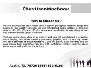 Buy a high quality Used MacBook Air from BuyUsedMacBook