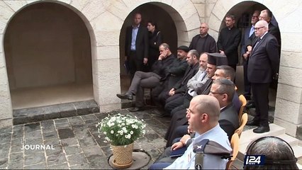 Rivlin présent lors de la réouverture de l'église de la Multiplication