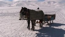 Buz Tutan Gölde Kar Motoru Keyfi