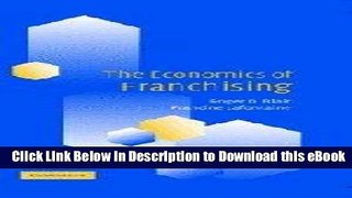 [Read Book] The Economics of Franchising Kindle