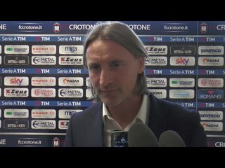 #CrotoneRoma, mister Nicola e Ceccherini nel post gara