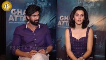 Taapsee Pannu and Rana Daggubati Promotional Interview for film Ghazi Attack