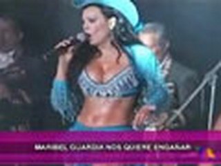 Falso que Maribel se aseguró las piernas