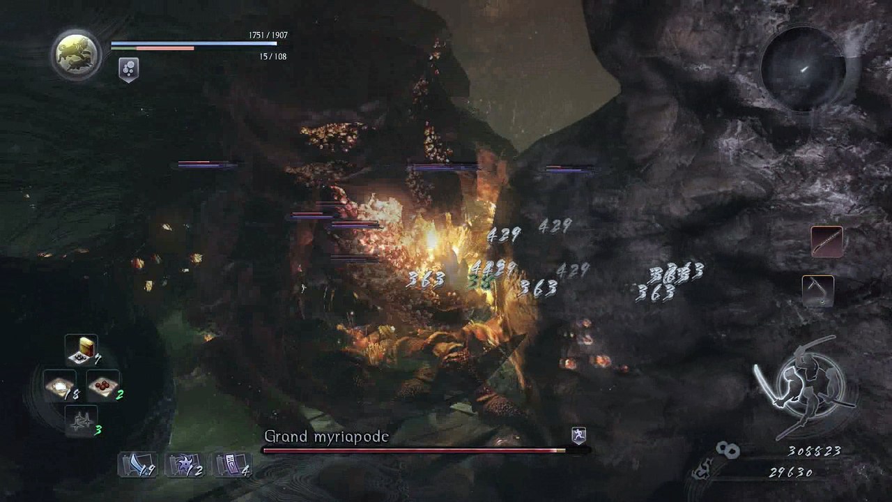 Nioh - Grand myriapode Boss